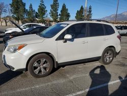 Subaru Forester salvage cars for sale: 2015 Subaru Forester 2.5I Premium