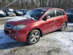 Acura salvage cars for sale: 2008 Acura RDX Technology