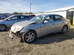 Infiniti salvage cars for sale: 2003 Infiniti G35