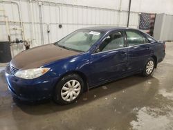 Toyota Vehiculos salvage en venta: 2005 Toyota Camry LE