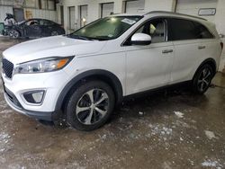 Salvage cars for sale from Copart Chicago Heights, IL: 2016 KIA Sorento EX