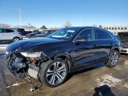 Audi salvage cars for sale: 2019 Audi Q8 Prestige