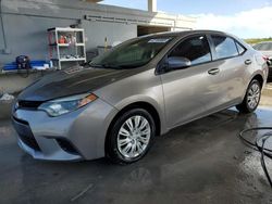 Toyota Corolla salvage cars for sale: 2014 Toyota Corolla L