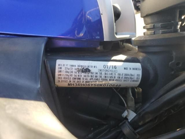 2016 Yamaha YZFR3