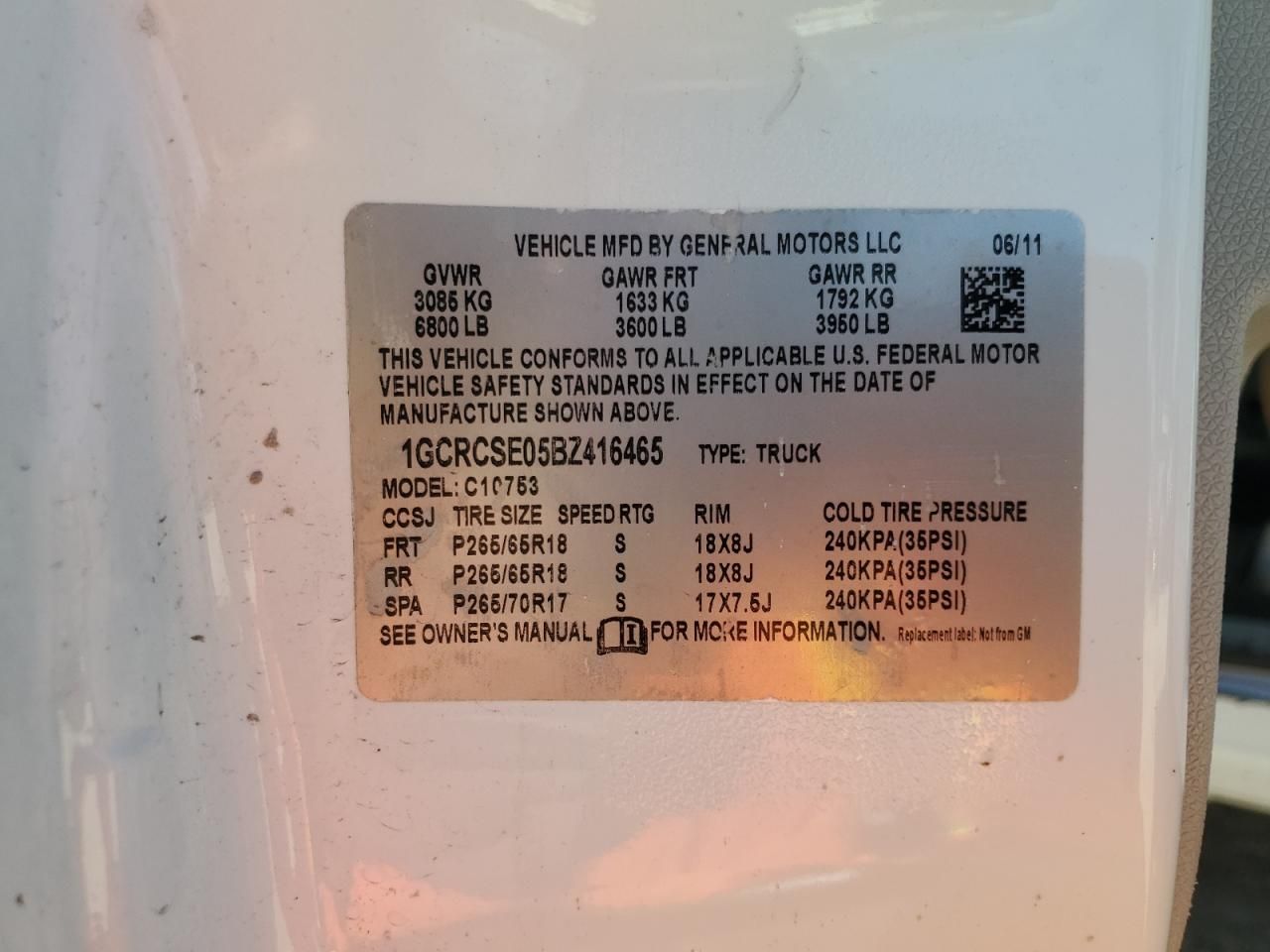 2011 Chevrolet Silverado C1500 lt