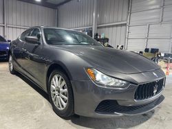 Maserati Ghibli Vehiculos salvage en venta: 2017 Maserati Ghibli