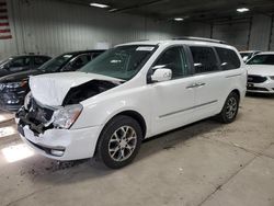 KIA Sedona ex salvage cars for sale: 2014 KIA Sedona EX