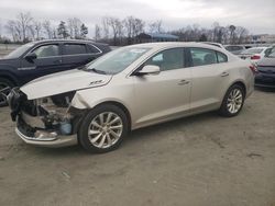 Buick salvage cars for sale: 2016 Buick Lacrosse