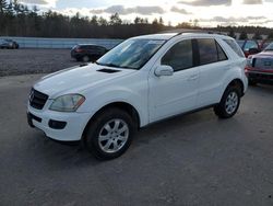 Mercedes-Benz salvage cars for sale: 2006 Mercedes-Benz ML 350