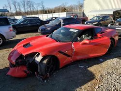 Chevrolet Corvette salvage cars for sale: 2018 Chevrolet Corvette Stingray 1LT