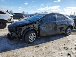 Toyota Corolla salvage cars for sale: 2018 Toyota Corolla L