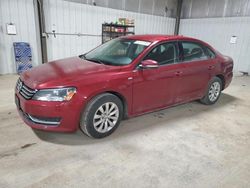 Volkswagen salvage cars for sale: 2015 Volkswagen Passat S