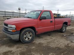 Salvage cars for sale from Copart Chicago Heights, IL: 2002 Chevrolet Silverado C1500