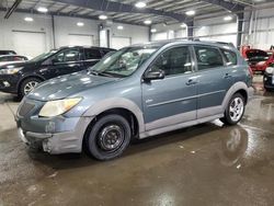 Pontiac salvage cars for sale: 2007 Pontiac Vibe