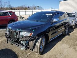 Jeep Grand Cherokee salvage cars for sale: 2014 Jeep Grand Cherokee Summit