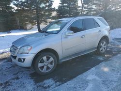 Mercedes-Benz salvage cars for sale: 2011 Mercedes-Benz ML 350 4matic