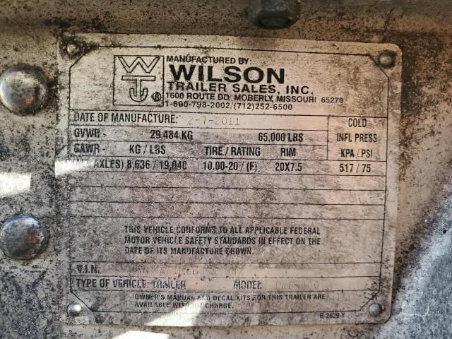 2011 Wilson Trailer