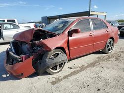 Toyota Corolla salvage cars for sale: 2005 Toyota Corolla CE