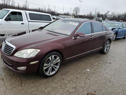 Mercedes-Benz salvage cars for sale: 2009 Mercedes-Benz S 550