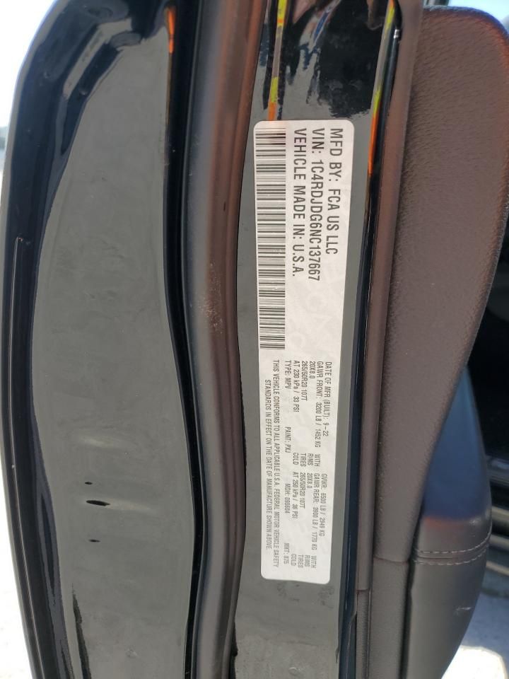 2022 Dodge Durango gt