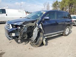 2012 Toyota Highlander Base en venta en Dunn, NC