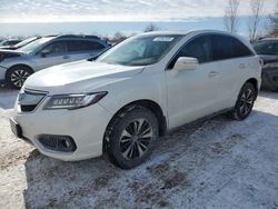 Acura RDX salvage cars for sale: 2017 Acura RDX Advance