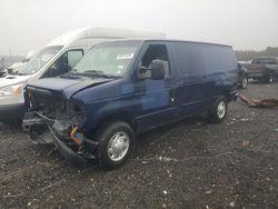 Salvage trucks for sale at Brookhaven, NY auction: 2009 Ford Econoline E250 Van