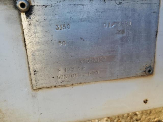 2000 Team Fenex F123kp Manhole Support Trailer