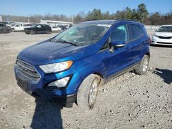 Salvage cars for sale from Copart Memphis, TN: 2018 Ford Ecosport SE