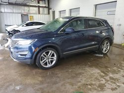 Lincoln salvage cars for sale: 2017 Lincoln MKC Reserve