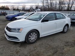 Volkswagen salvage cars for sale: 2015 Volkswagen Jetta Base