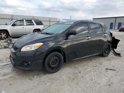 Toyota Matrix salvage cars for sale: 2009 Toyota Corolla Matrix S