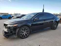 Salvage cars for sale from Copart Grand Prairie, TX: 2023 Toyota Camry SE Night Shade
