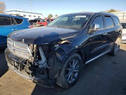 Salvage cars for sale from Copart Albuquerque, NM: 2017 Dodge Durango SXT