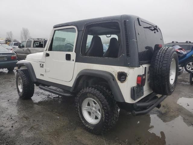 2002 Jeep Wrangler / TJ X