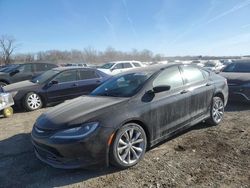 Chrysler salvage cars for sale: 2015 Chrysler 200 S