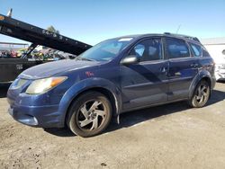 Pontiac salvage cars for sale: 2003 Pontiac Vibe