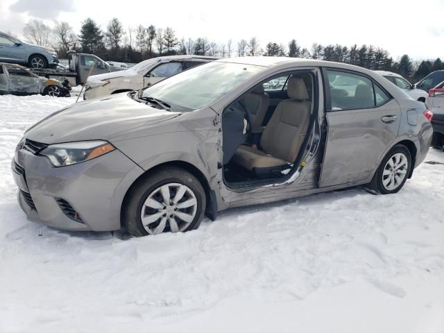 2016 Toyota Corolla l