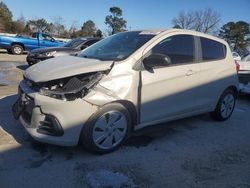 Chevrolet salvage cars for sale: 2016 Chevrolet Spark LS