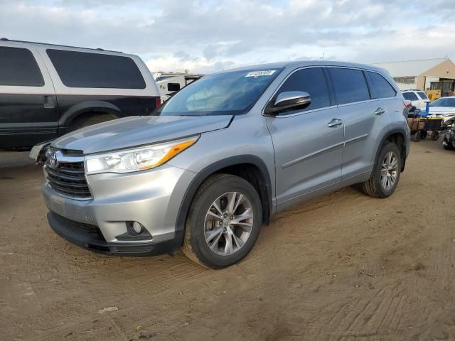 2014 Toyota Highlander LE