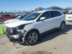 Ford salvage cars for sale: 2018 Ford Edge Titanium