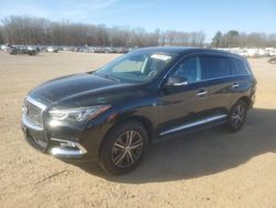 Infiniti salvage cars for sale: 2019 Infiniti QX60 Luxe