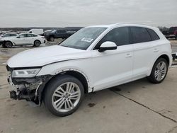 Salvage cars for sale from Copart Grand Prairie, TX: 2018 Audi Q5 Premium Plus