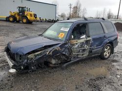 Subaru Forester salvage cars for sale: 2005 Subaru Forester 2.5X