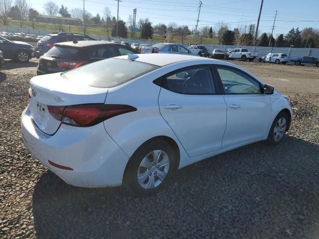 2016 Hyundai Elantra SE