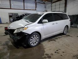 Toyota Sienna xle salvage cars for sale: 2011 Toyota Sienna XLE