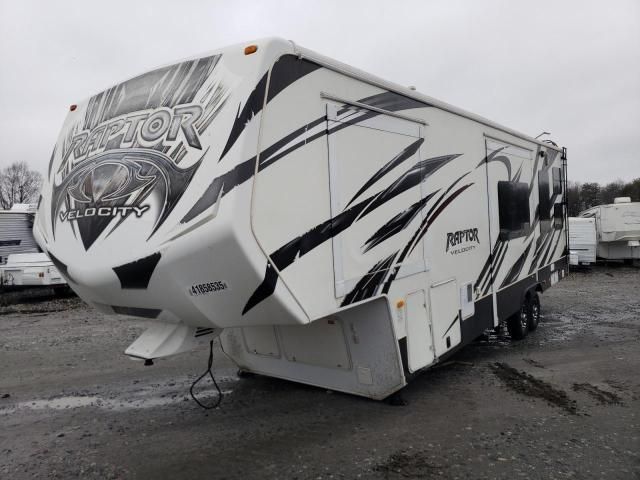 2013 Keystone Challenger Raptor