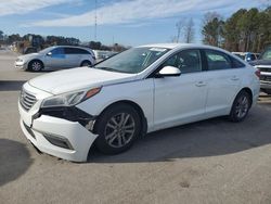 Salvage cars for sale from Copart Dunn, NC: 2015 Hyundai Sonata SE