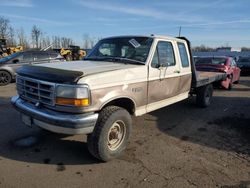 Ford f250 salvage cars for sale: 1992 Ford F250