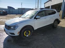 Salvage cars for sale from Copart Chicago Heights, IL: 2019 Volkswagen Tiguan SE